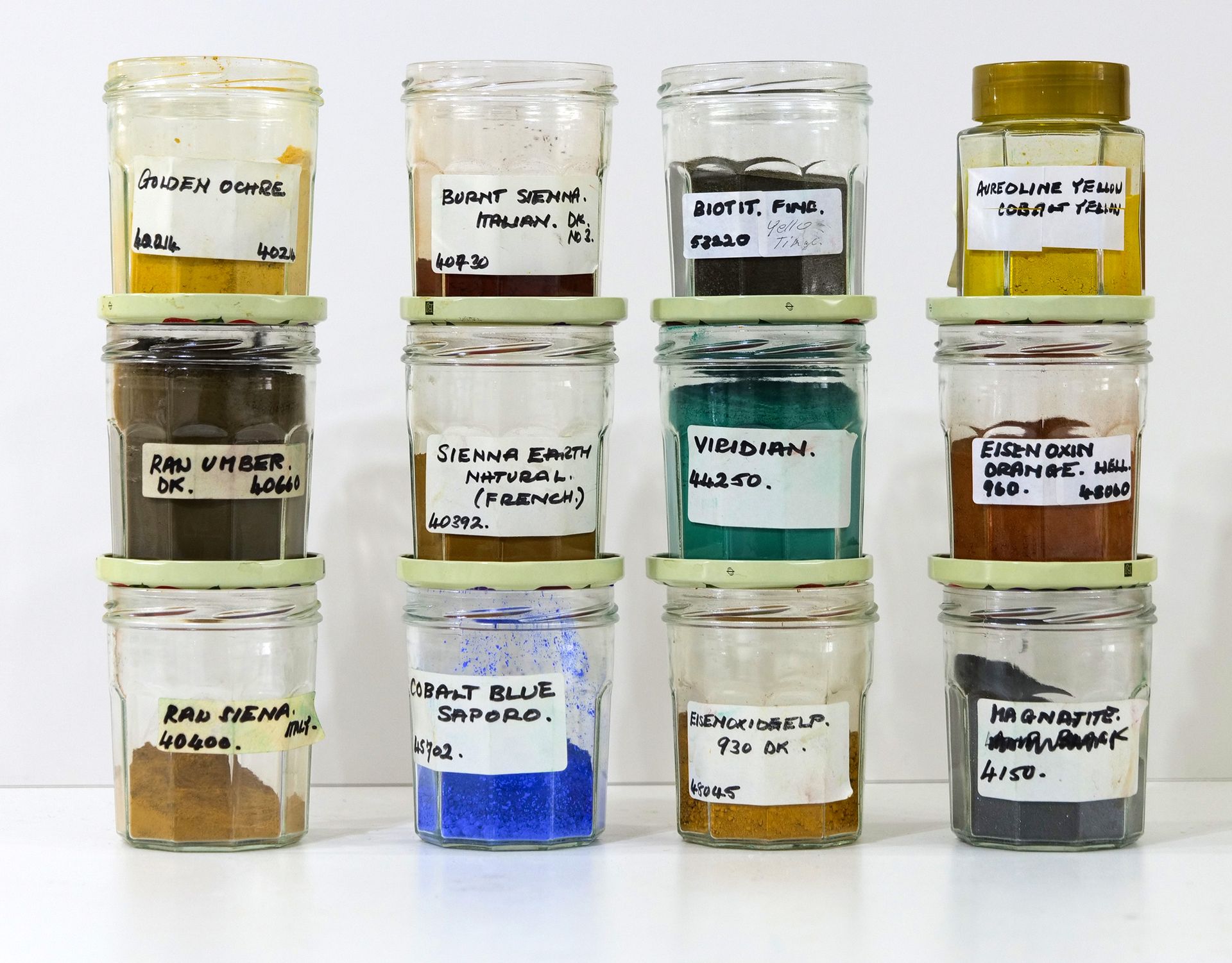 Examples of Natural Pigments - Prue Bishop