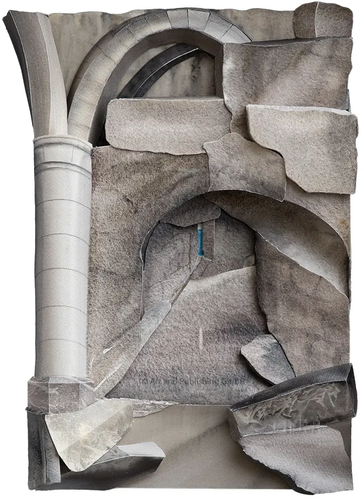 Chillon Castle Dungeon-2016 - 70x50x9cm