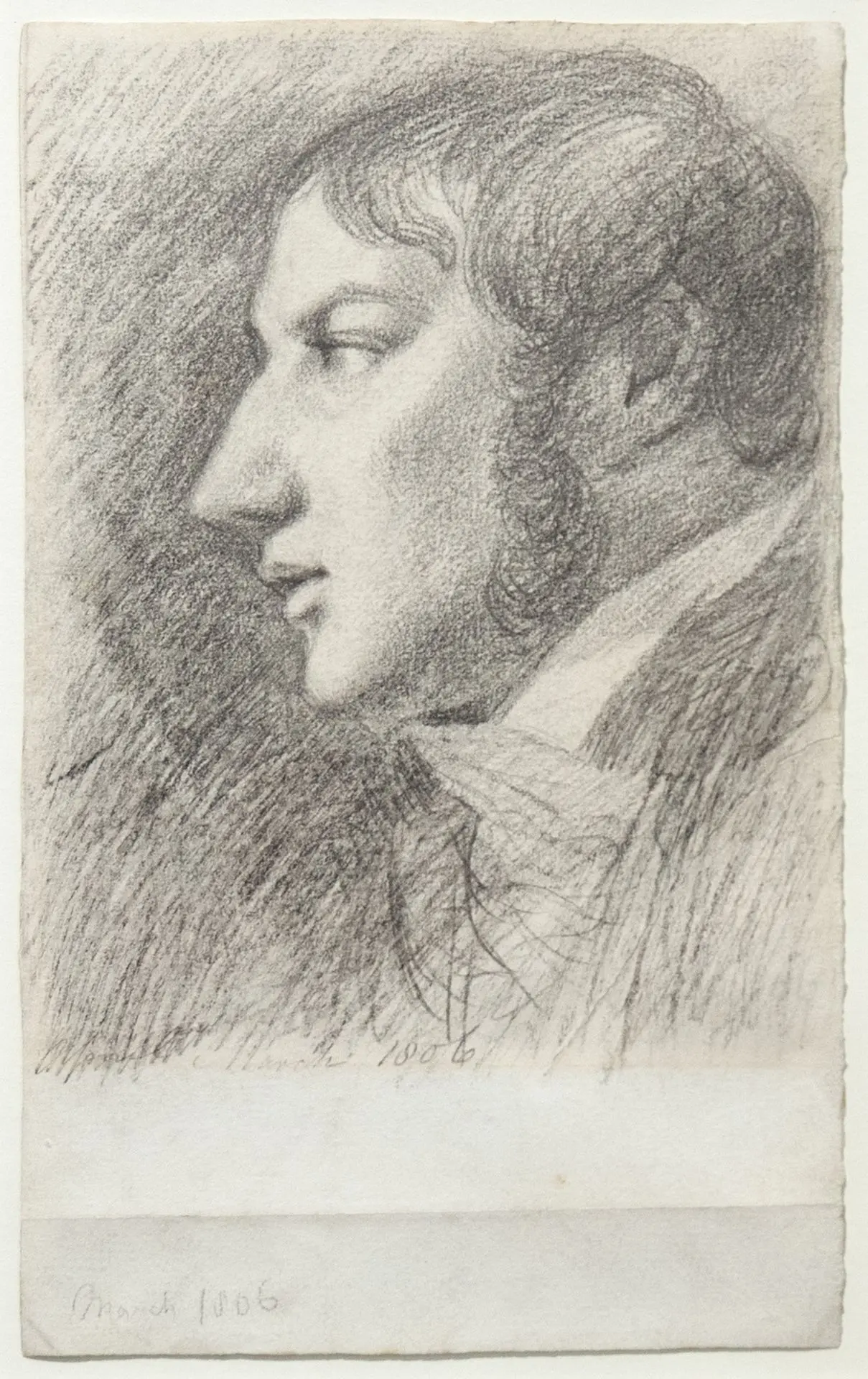 John Constable self-Portrait 1806 Public Domain