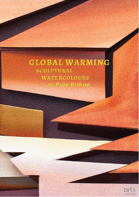 Global Warming Sculptural Watercolours by Prue Bishop