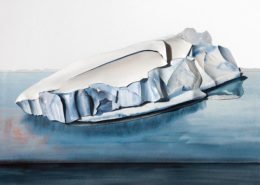 Antarctic Larson-calved A68 'Trillion-Tonne' Iceberg 2020