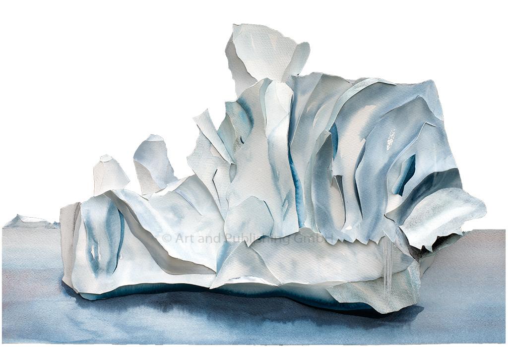Antarctic Larson-calved A68 Iceberg v2