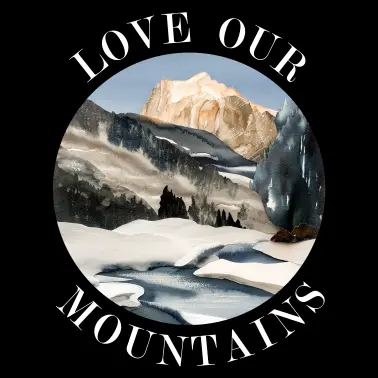 T-Shirt "Love our Mountains" XL